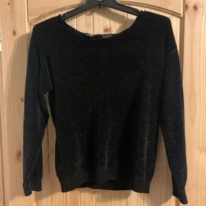 Soft black sweater